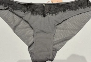 Boux Avenue Grey Mesh Floral Lace Lingerie Underwear Pants Briefs BNWT - 16 - Picture 1 of 12