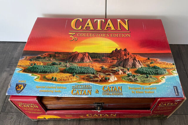 Catan edição 3D tem peças esculpidas pelo designer original do jogo -  Nerdizmo