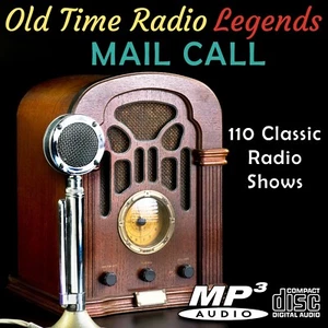 Old Time Radio Legends MAIL CALL 110 Shows on CD - Foto 1 di 1