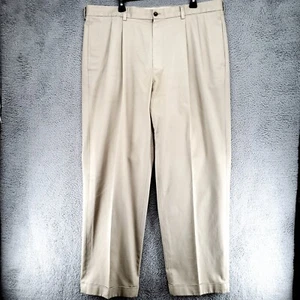 Brooks Brothers Chino Pants Mens 40x32 Advantage Elliot Beige Slacks - Picture 1 of 19