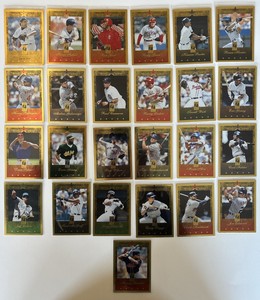 (25) 1997 Donruss Elite Elite Stars Gold Parallel Lot Larkin McGriff Biggio