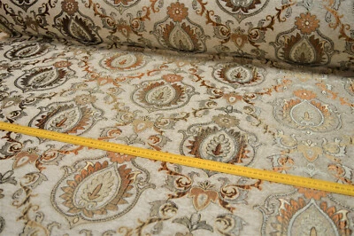 SALAMON.TEXTIL Tessuto per mobili tessuto di rivestimento tessuto imbottito merce al metro stof jacquard ornamento rango barocco