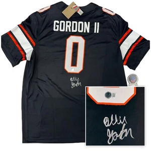OLLIE GORDON II signed Nike JERSEY DriFIT Oklahoma State Cowboys Beckett Witness - Picture 1 of 7