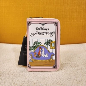 Loungefly Disney the Aristocats Marie Classic Story Book Geldbörse mit umlaufendem Reißverschluss NEU - Bild 1 von 12