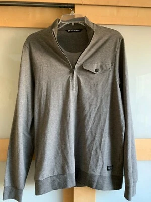 Travis Mathew 1/4 Zip Pullover Performance Cotton Knit L/S  Mens Size S - Image 1 of 4