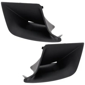 Set of 2 Fog Light Covers Front Driver & Passenger Side Left Right Pair - Picture 1 of 12