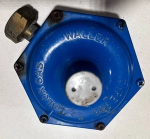 Vintage Calor Gas Regulator Waller Type 766 W.G. Propane Butane Camping Diaphram - Picture 1 of 4