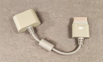 Genuine Official OEM Microsoft Xbox 360 Audio Adapter (X808221-001) Tested - Image 1 of 4