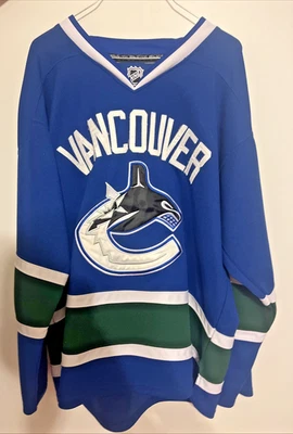 Reebok Roberto Luongo Vancouver Canucks Jersey Size 52 - Image 1 of 2