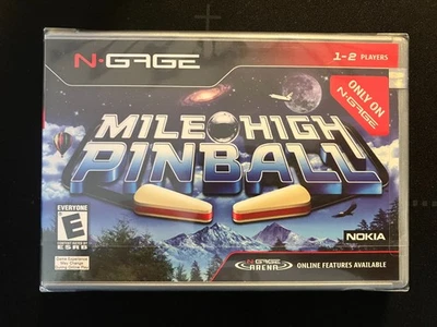 Mile High Pinball - Sealed and New - Nokia N-Gage - USA ESRB - Image 1 of 4