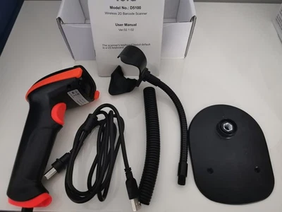 Tera D5100 2D Wireless Barcode Scanner • USB • Bluetooth • Wie Neu - Bild 1 von 3