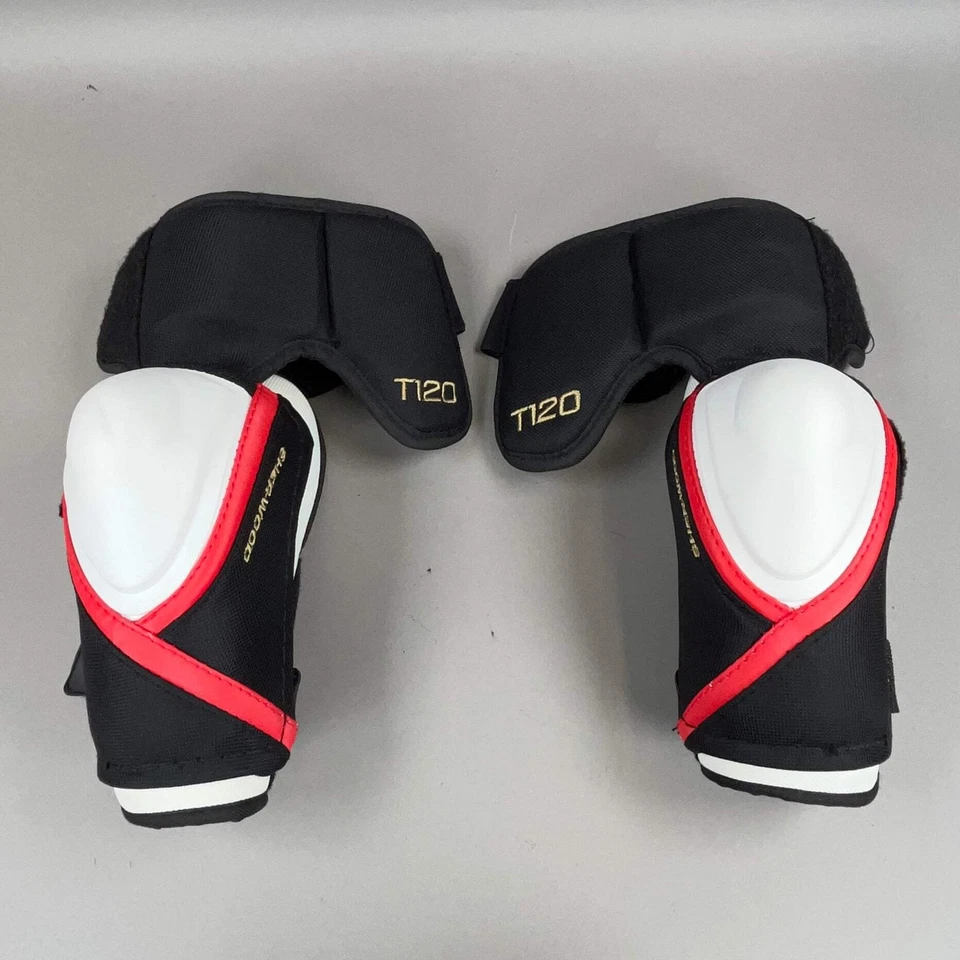Sher-Wood T120 Senior Large Hockey Elbow Pads - Imagem 1 de 3