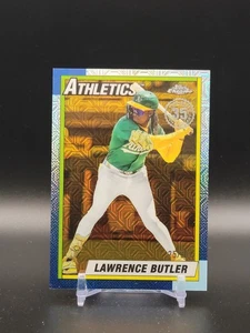 2025 Topps Update Lawrence Butler Gold Mojo Silver Pack Refractor #/50 Athletics - Bild 1 von 2