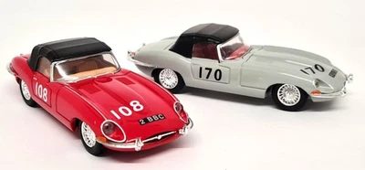 Corgi 1/43 - Jaguar E-Type Supercats Racing Set Diecast Model Cars - Image 1 of 4