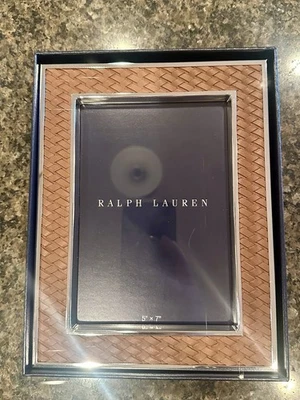 Nuevo En Caja Ralph Lauren Brockton Marco de Fotos 5 X 7 AGOTADO ENVÍO GRATUITO Foto 1 de 4
