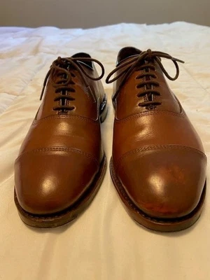 Allen Edmonds Park Ave Oxford Dress Shoes Chili 6.5 EEE - EUC - Image 1 of 4