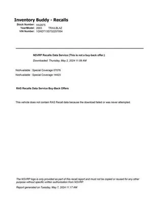 Motor limpiaparabrisas compatible con 02-09 ENVOY 1521833 Foto 1 de 3