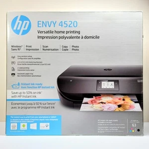 HP Envy 4520 All-In One Wireless Print Scan Copy Photo Inkjet Printer Sealed NEW - Bild 1 von 14