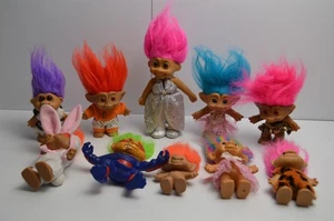 Lotto 10 Ballerine Vintage Treasure Trolls Wishstone Abiti Pasquali Asso Novità - Foto 1 di 17