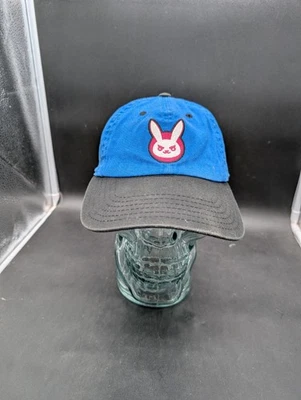 Gorra de videojuego Blizzard Activision Overwatch 2018 azul rosa con correa D. Va Foto 1 de 4