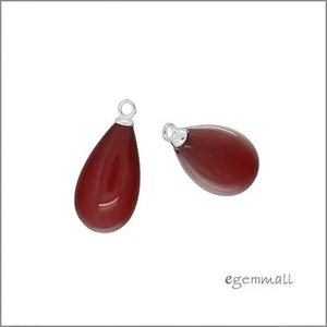 2 Shell Pearl In Sterling Silver Pendant Earring Charm Beads (Select Color&Size) - Picture 1 of 11