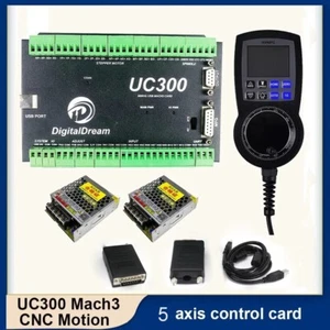 5 Axis Mach3 UC300 CNC Motion Controller with Handwheel Kit for Milling Machine - Picture 1 of 9