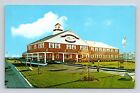 Front View Smugglers Beach Motor Lodge South Yarmouth Bass River MA Postcard UNP