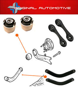 for VAUXHALL VECTRA C 2002-2009 REAR TRAILING SUSPENSION ARMS BUSHES & LINKS