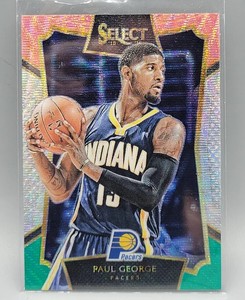 Paul George 2015-16 Panini Select Tri-Color Prizm #98 Indiana Pacers Clippers