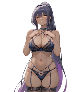 Karin Blue Archive Anime Weatherproof Sticker 6" Car Decal - Picture 1 of 1