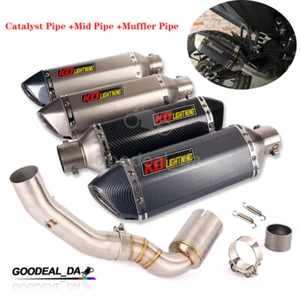 Silenciador de cola de escape modificado ATV tubo medio de conexión para Duke 390 250 ADV RC390 - Imagen 1 de 11