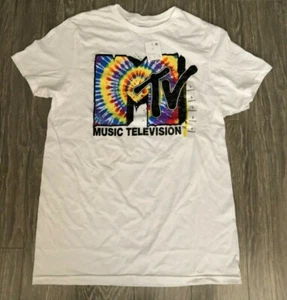 Women’s MTV Music Television 2021 Official T Shirt Small NWT - Picture 1 of 9