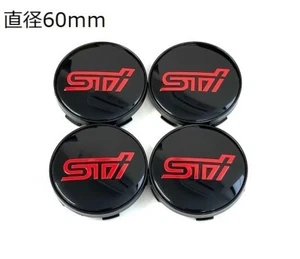 Juego de 4 tapas centrales originales Subaru STI Subaru 60 mm - Imagen 1 de 4