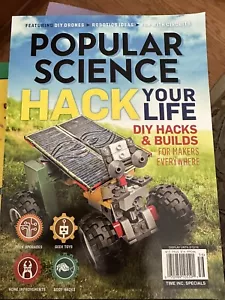 POPULAR SCIENCE HACK YOUR LIFE DIY HACKS & BUILDS DRONES ROBOTICS CIRCUITS SC - Picture 1 of 2