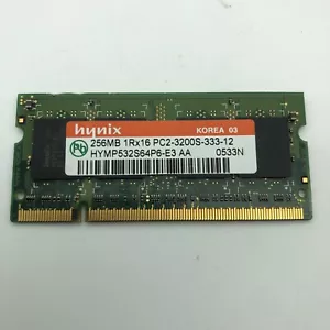 256MB PC2-3200s DDR2 400Mhz SoDimm Dell Acer Sony HP Compaq Notebook Ram Memory - Picture 1 of 5