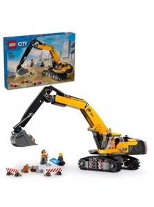 Lego City 60420 excavadora construcción amarillo sellado 8+ - Imagen 1 de 5