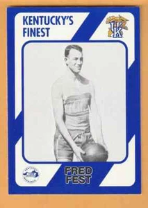 Fred Fest Kentucky Wildcats 1989 card #247 Martins Ferry Ohio - Picture 1 of 2