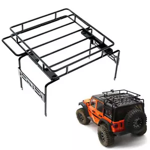 Metal Luggage Carrier Roof Rack for 1/10 RC SCX10 90046 D90 Wrangler Crawler Car - Picture 1 of 6