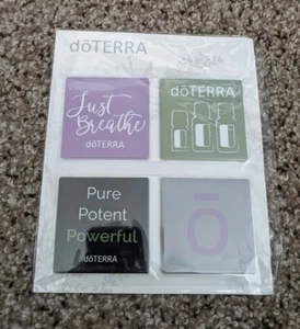 doTERRA Essential Oils Refrigerator Magnets NEW sealed Convention Swag - Picture 1 of 5
