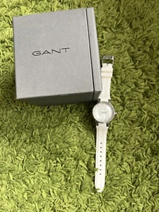 GANT Damen Uhr Armbanduhr Weiß Edelstahl Top Zustand - Bild 1 von 3