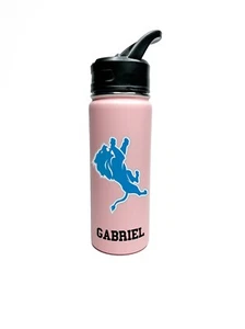 Personalized Insulated Stainless Steel Detroit Lions NFL 18/32oz Hydro Bottle - Picture 1 of 8
