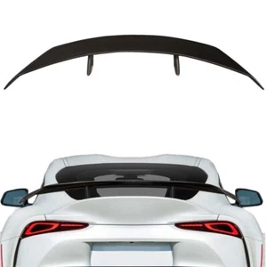 Real Carbon Fiber Rear Trunk Spoiler Wing for Toyota Supra A90 2019-2023 - Picture 1 of 5