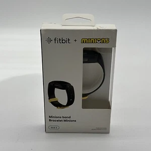 Fitbit Ace 3 Minions Band Bracelet (Only) FB178PBBKYW Black/Yellow - NEW - Picture 1 of 5