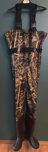 FISHINGSIR Nylon PVC Wathose Camouflage Bootfoot Chest Waders für Angeln Jagd - Bild 1 von 9