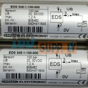 1PC New EDS345-1-100-000 for HYDAC Pressure Sensor - Picture 1 of 2