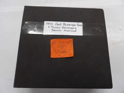 1993 FORD PASSENGER CARS & TRUCKS EMISSIONS SERVICE MANUAL — 第 1/4 张图片