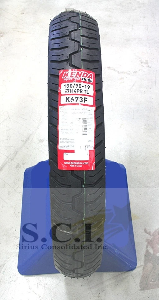Neumático delantero HONDA CB750 CB900 KENDA K673F KRUZ - 100/90H-19 100/90x19 100/90-19 Foto 1 de 4