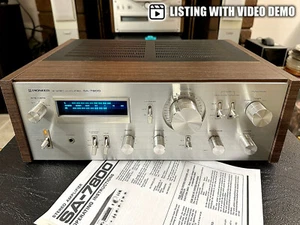 Pioneer 🌈 Pioneer SA-7800 Stereo Audiophile Amplifier 65W/Ch + 30-Day Guarantee - Picture 1 of 14