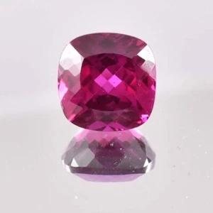 FLAWLESS 14.40 Ct Natural Ceylon Purple Sapphire Cushion GIT Certified GEMSTONE - Picture 1 of 6