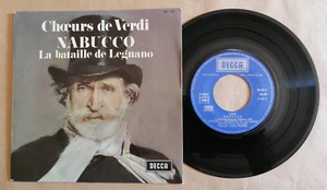 CHÖRE von VERDI, Nabucco, Schlacht von Legnano 7" EP C. Franci DECCA 86.129 & 3M - Bild 1 von 2